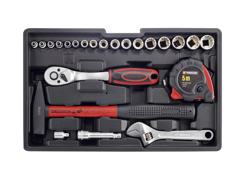 PARKSIDE® Boîte à outils avec visseuse sans fil PWBM A1