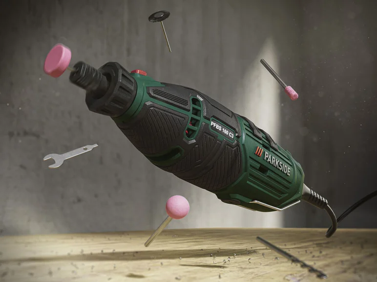 PARKSIDE® Meuleuse de précision PFBS 160 C3. 160 W