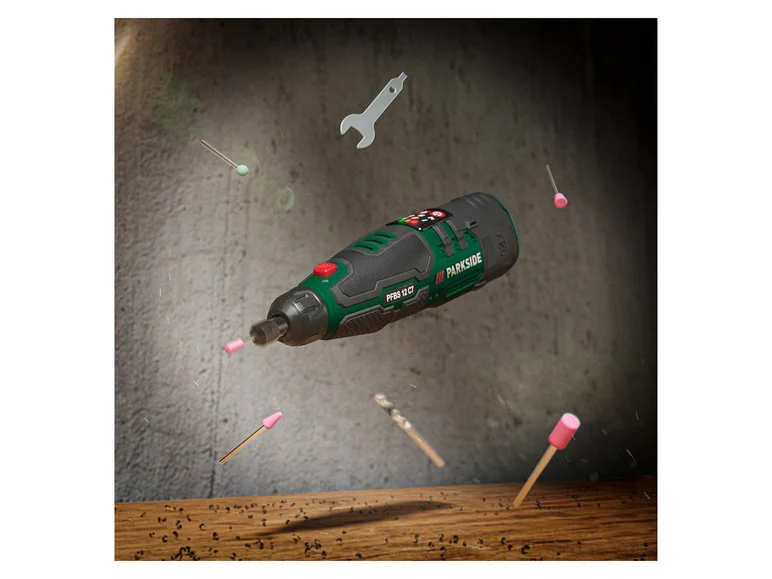 PARKSIDE® Perceuse-meuleuse de précision sans fil PFBS 12 C7. 12 V