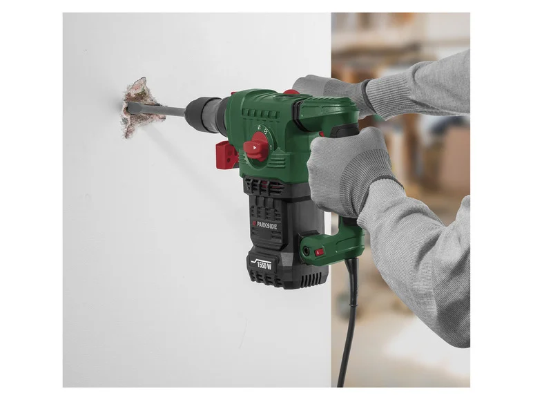 PARKSIDE® Marteau perforateur burineur PBH 1550 B2. 1550 W