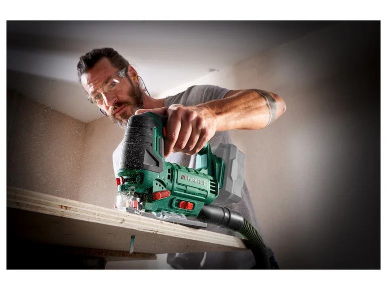 PARKSIDE® Scie sauteuse pendulaire sans fil PSTDA 20-Li C3. 20 V