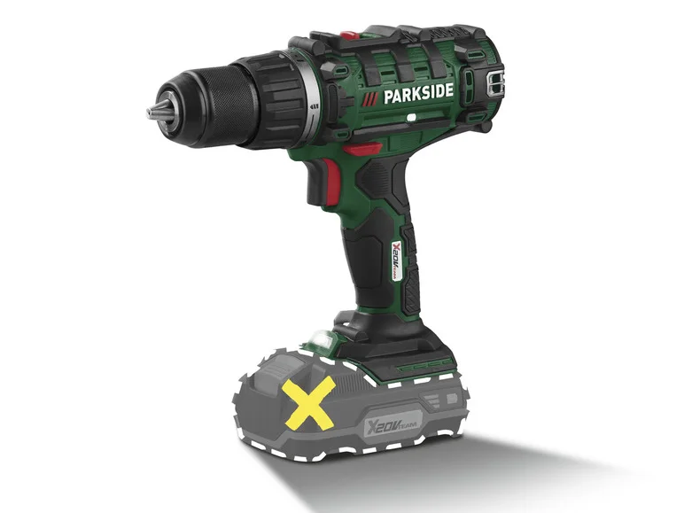 PARKSIDE® Perceuse-visseuse sans fil 20 V PABS 20-Li G8. 20 V