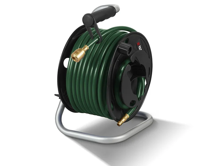 PARKSIDE Enrouleur de tuyau à air comprimé PDST 20 A. 20 m