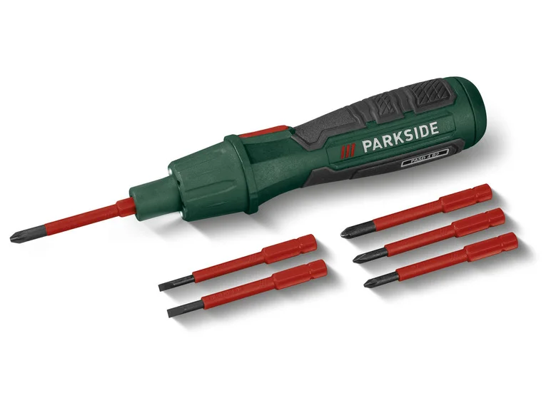 PARKSIDE® Tournevis sans fil PASD 4 B2. 4 V. avec 6 embouts