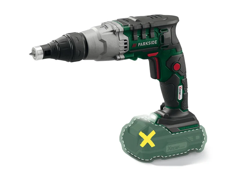 PARKSIDE® Visseuse à plaque de plâtre sans fil PTBSA 20-Li A1. 20 V