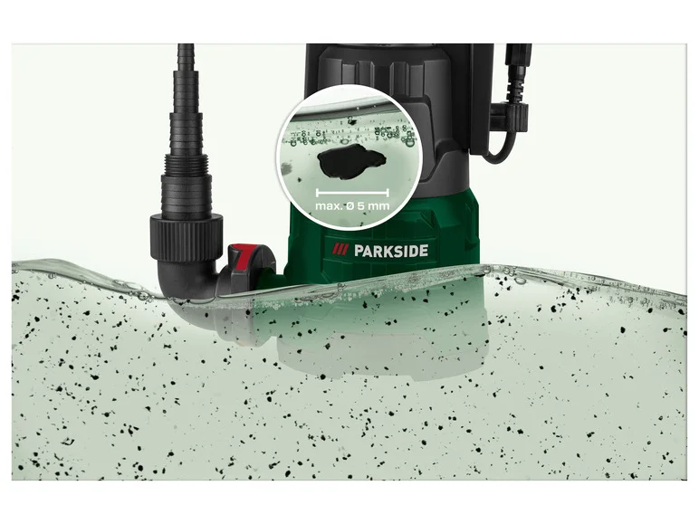 PARKSIDE® Pompe submersible pour eaux claires PTPK 400 C1. 400 W