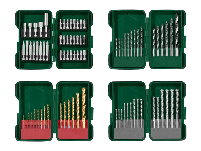 PARKSIDE Set de forets et d'embouts PBB 4 C2