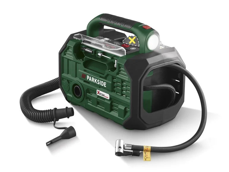 PARKSIDE® Compresseur et pompe à air sans fil PKA 20-Li C3. 20 V