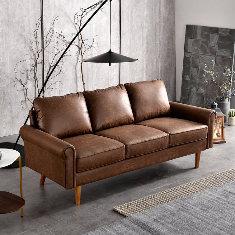 Ainsley 74.01” Rolled Arm Sofa