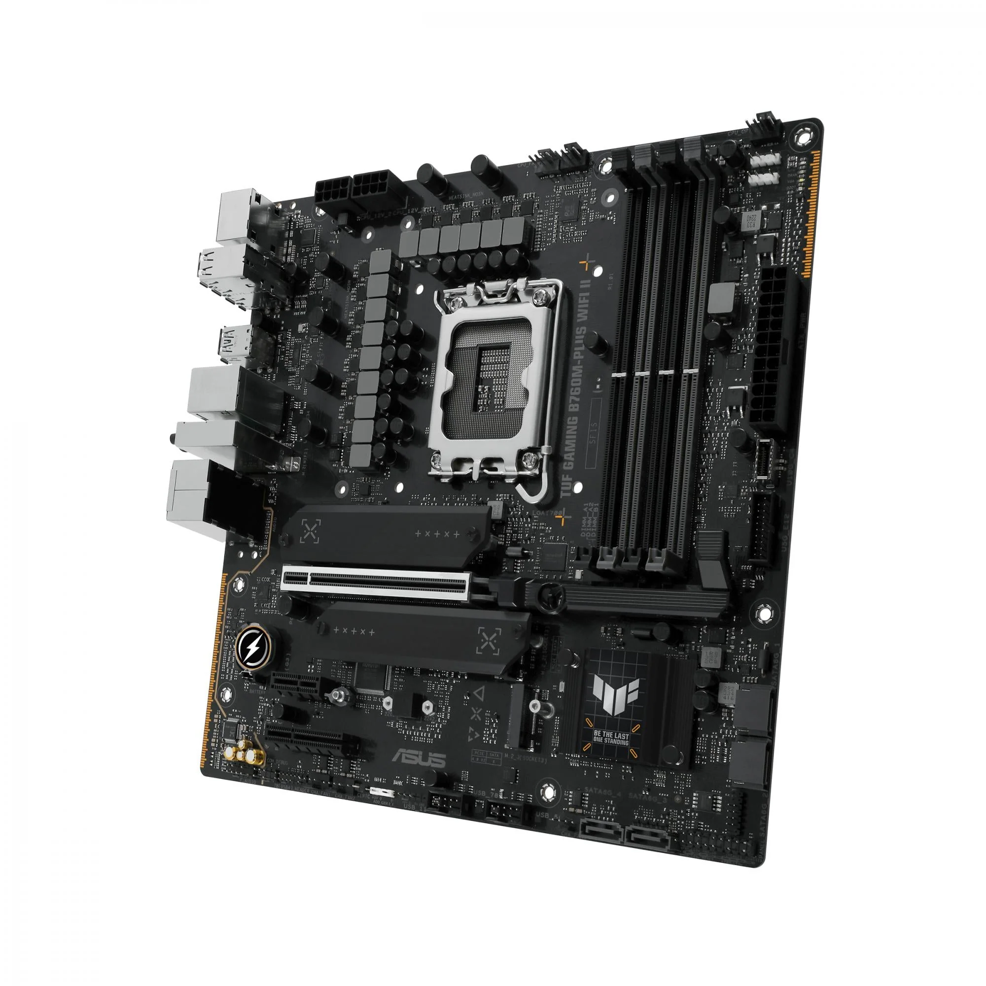 ASUS TUF GAMING B760M-PLUS WIFI II (mATX. B760. LGA 1700. DDR5)