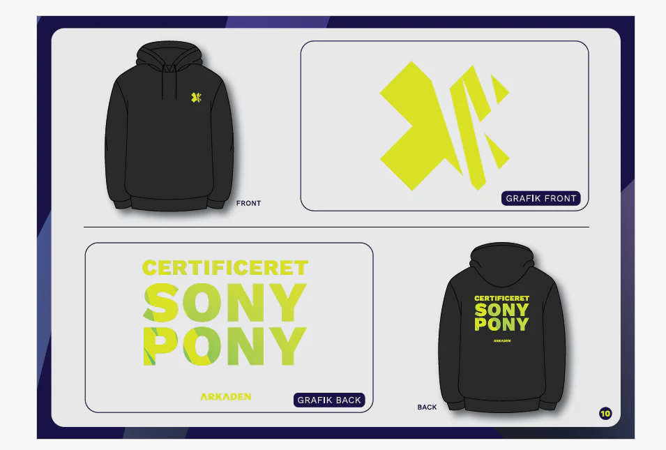 Arkaden Sony Pony Hoodie