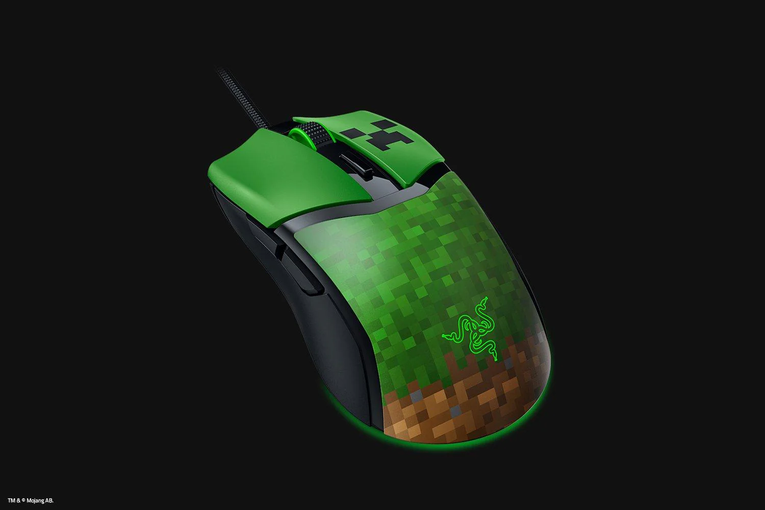 Razer – Cobra Minecraft Edition – Optisk Gaming Mus (8500 DPI)