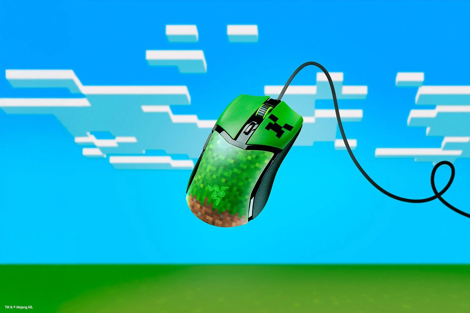 Razer – Cobra Minecraft Edition – Optisk Gaming Mus (8500 DPI)