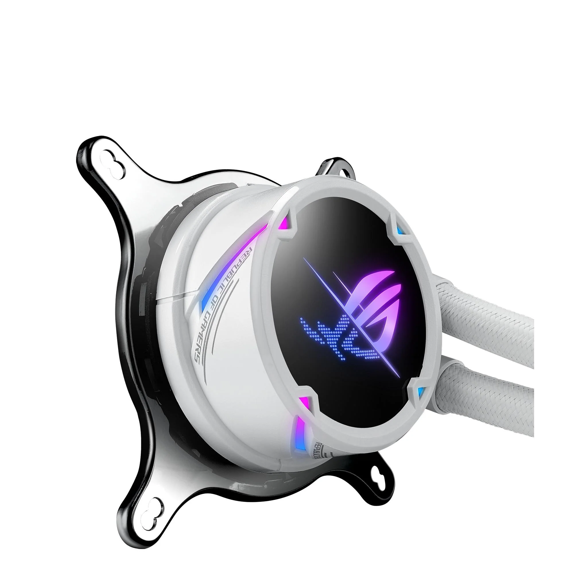 ASUS ROG STRIX LC II 240 ARGB WHITE EDITION AiO Liquid Cooler