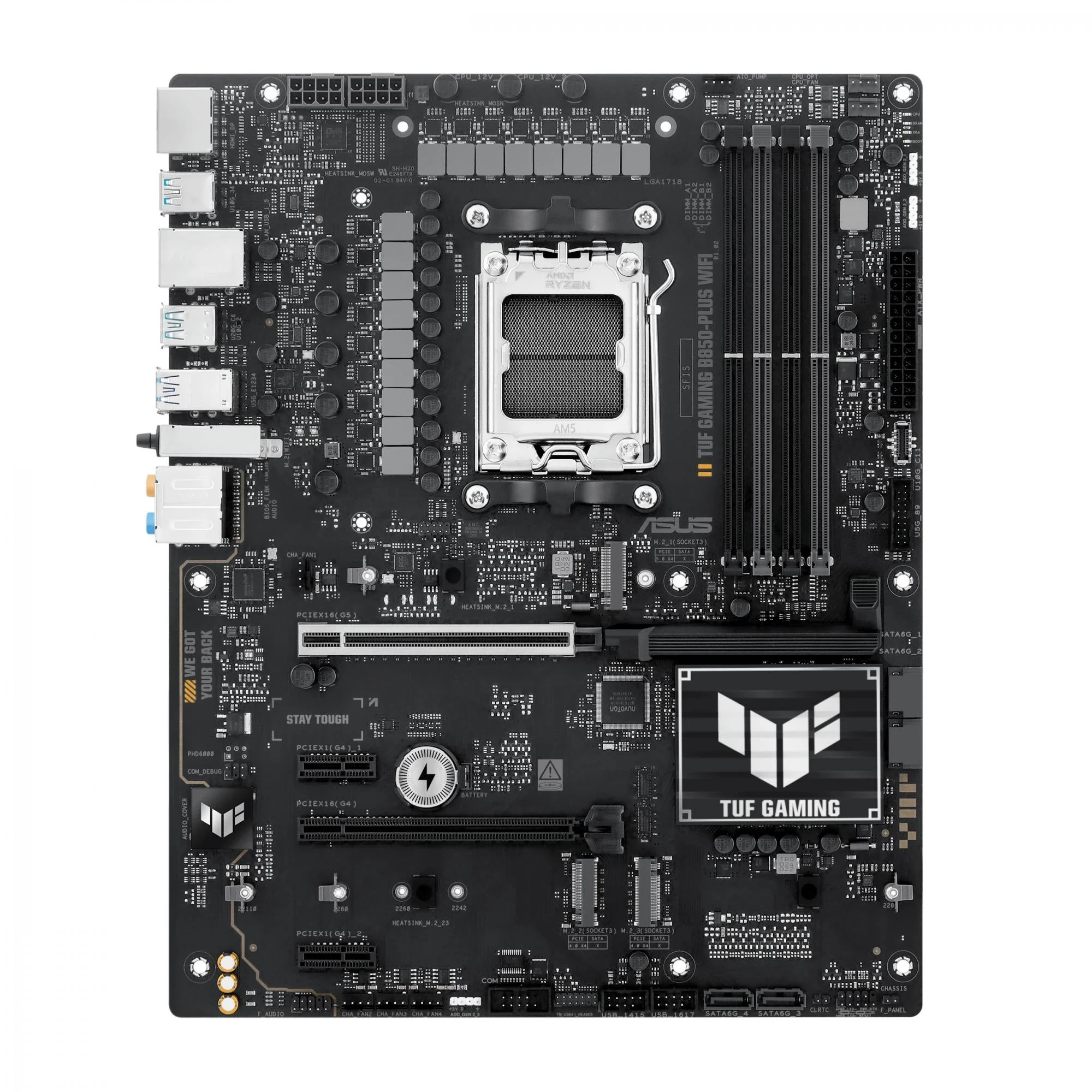 ASUS TUF GAMING B850-PLUS WIFI (ATX. B850. AM5)