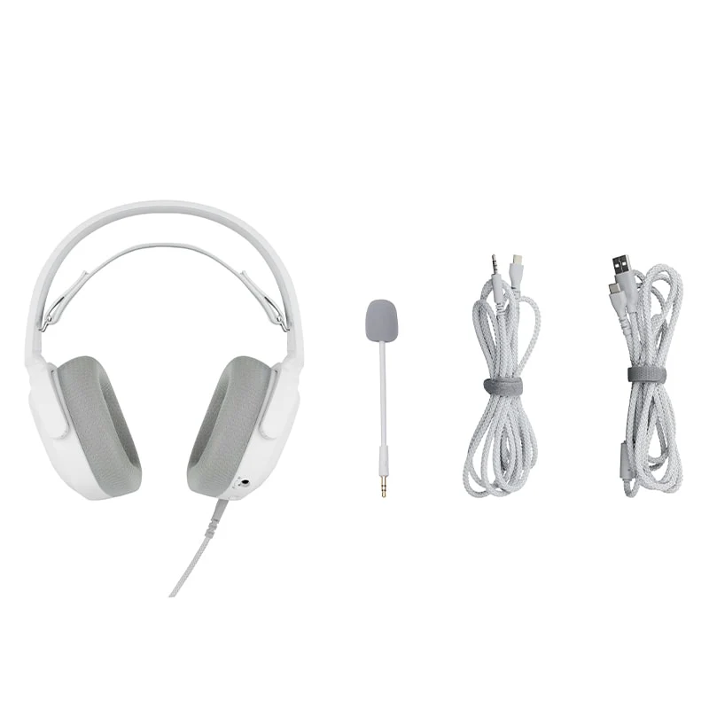 Gamiac HS71 - Hvid - 7.1 surround USB Headset