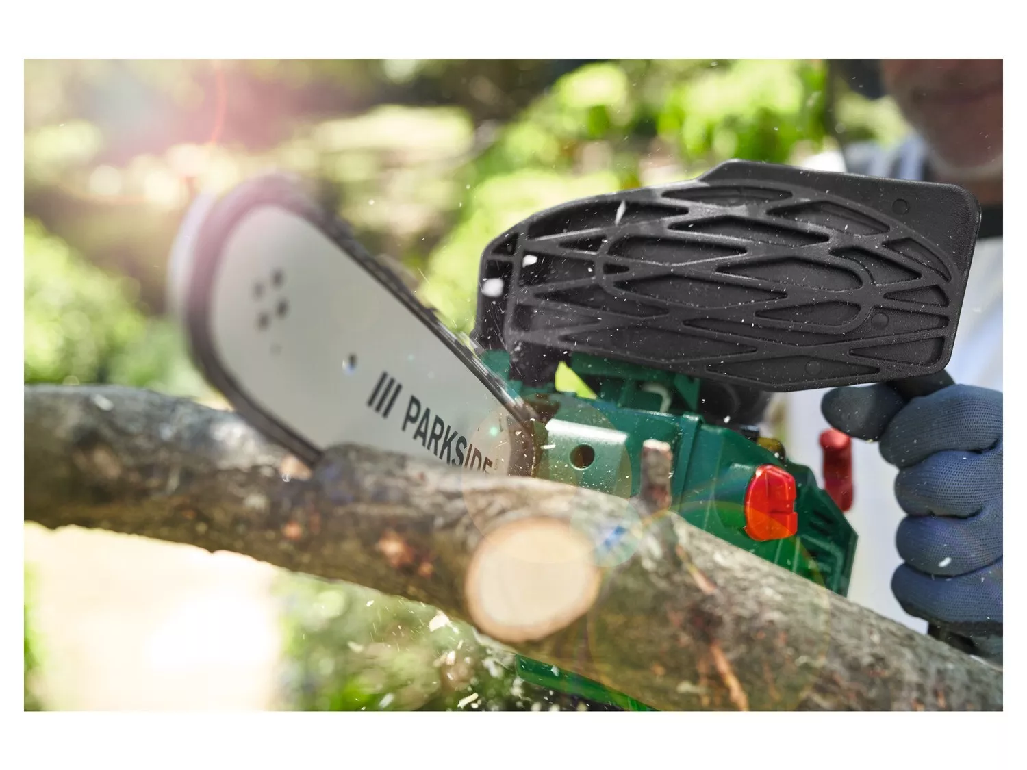 PARKSIDE庐 PBBPS 700 A1 Petrol Chainsaw.700W Top Handle Pruning Saw - Online Shop