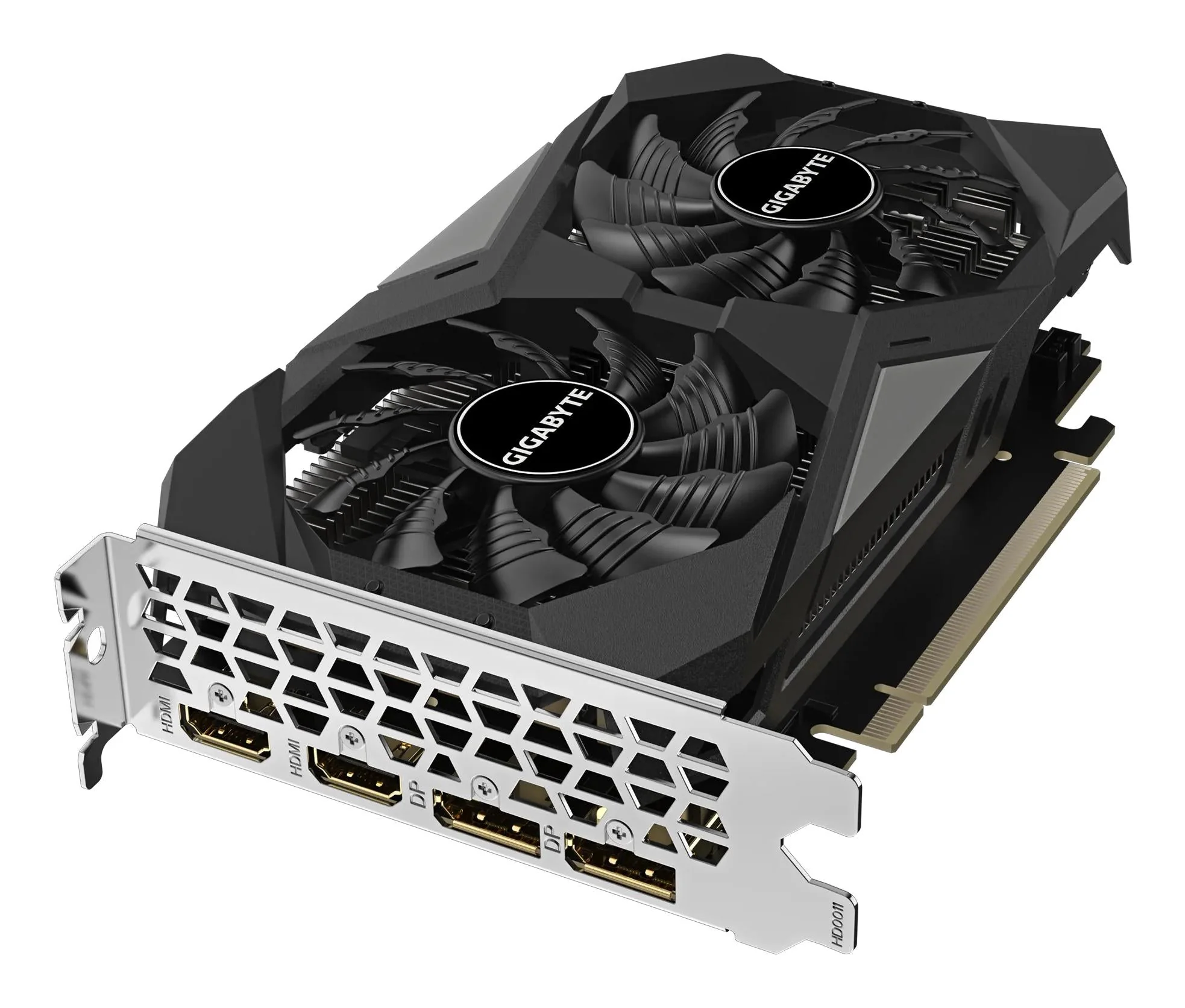 GIGABYTE GeForce RTX 3050 WindForce 2 V2 OC - 6GB GDDR6 RAM - Grafikkort