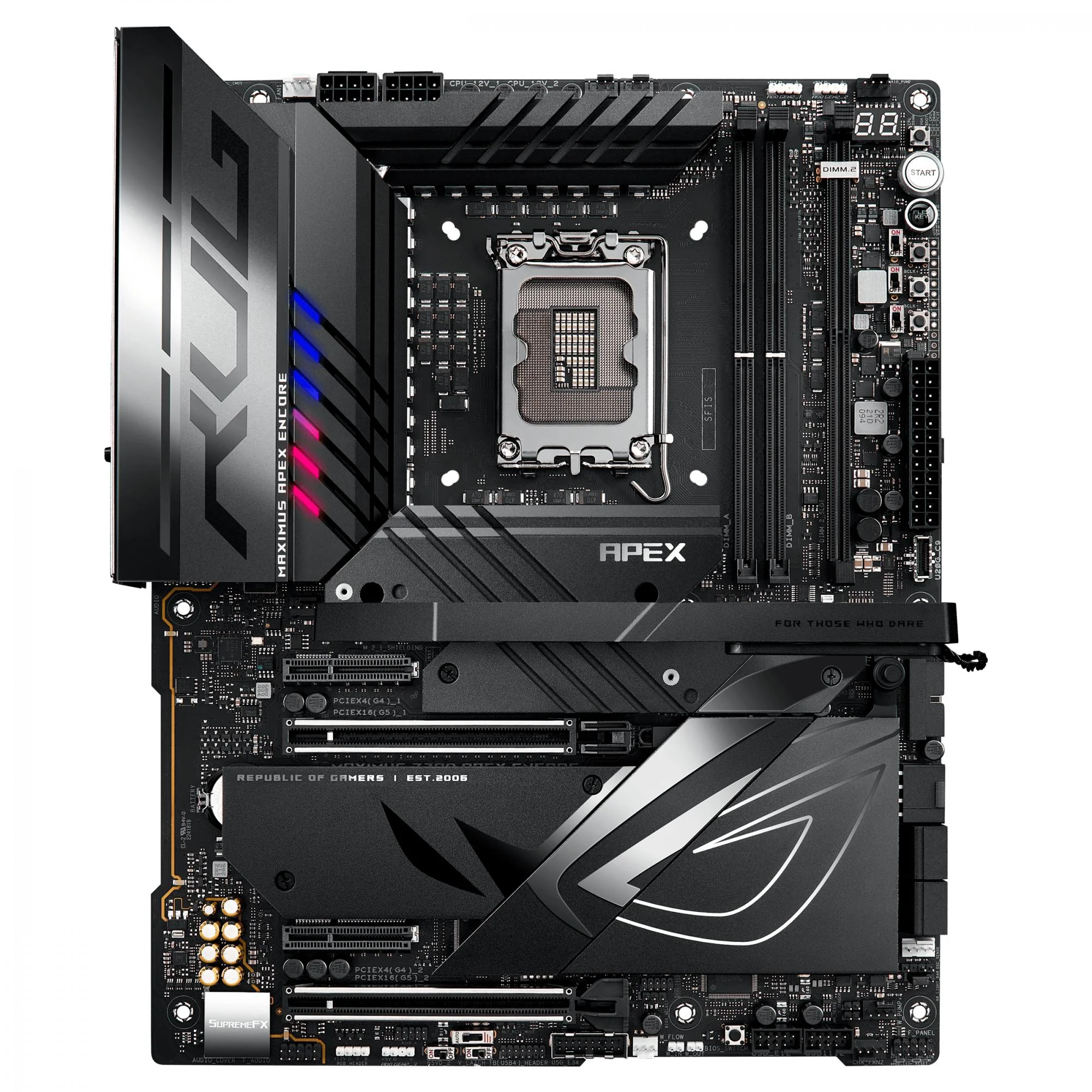 ASUS ROG MAXIMUS Z790 APEX ENCORE (ATX. Z790. LGA 1700. DDR5)