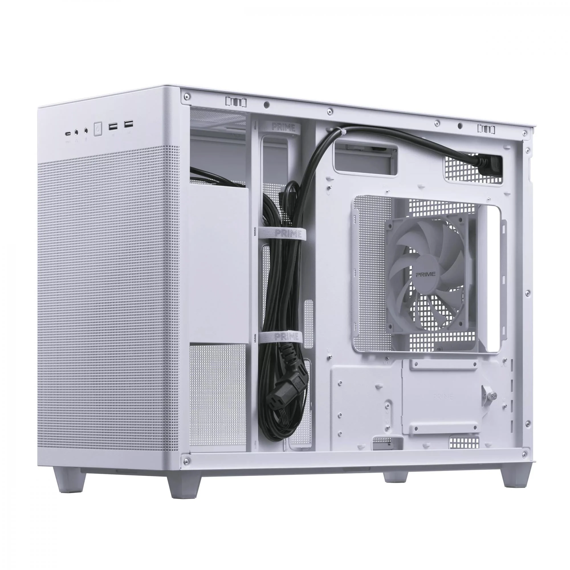 ASUS Prime AP201 MicroATX/MiniITX CASE White Edition