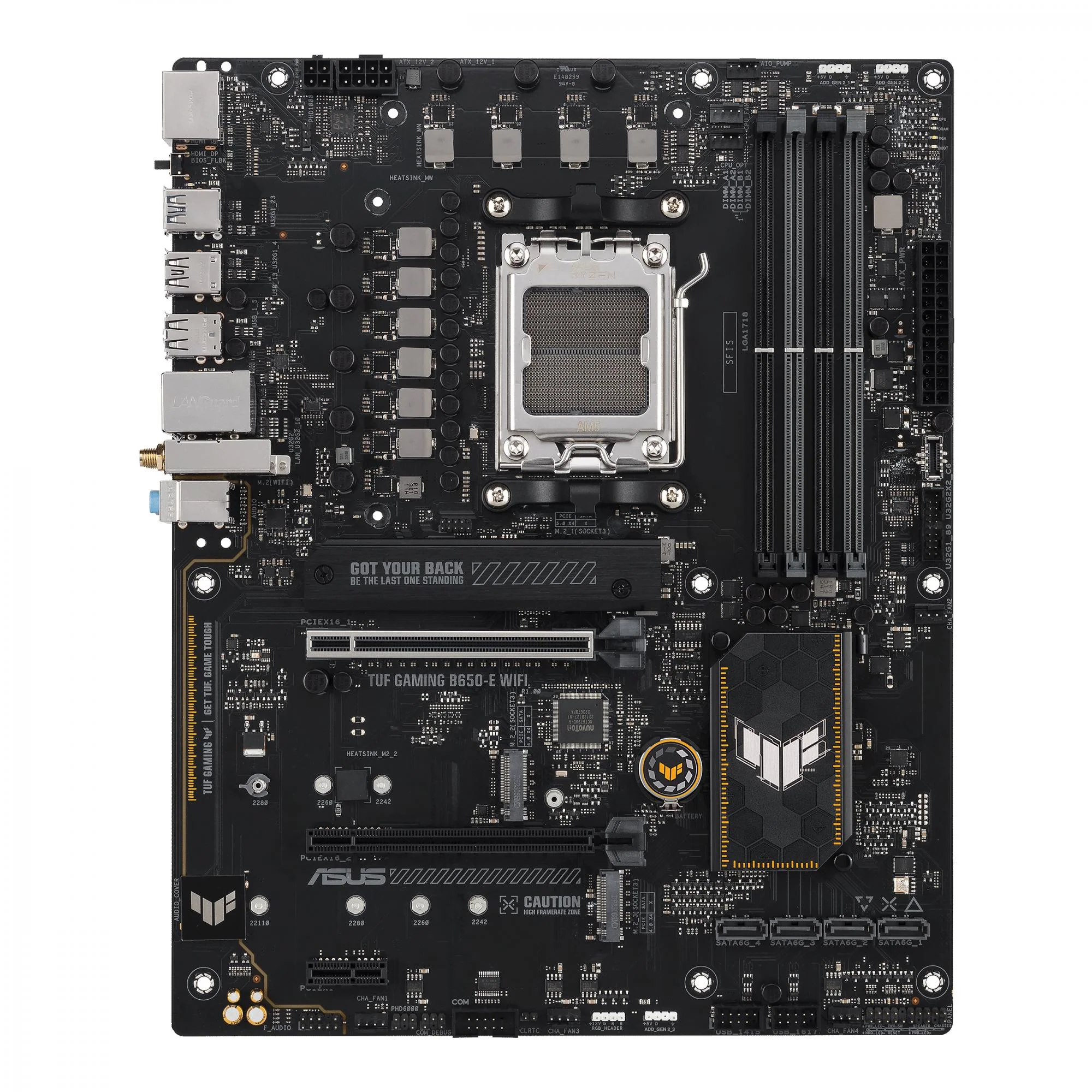 ASUS TUF GAMING B650M-E WIFI (ATX. B650. AM5. DDR5)