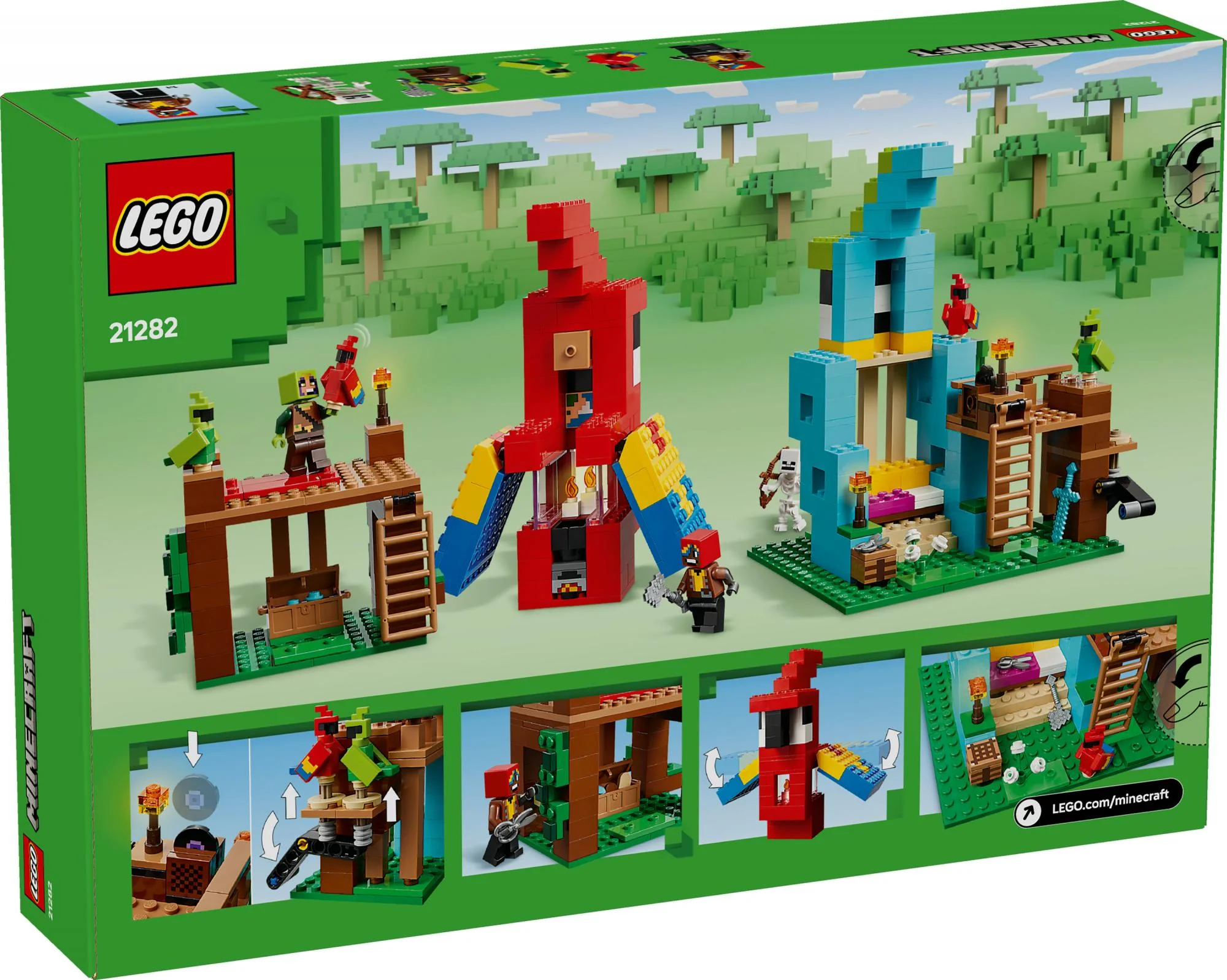 LEGO - Minecraft - The Parrot Houses (21282.)