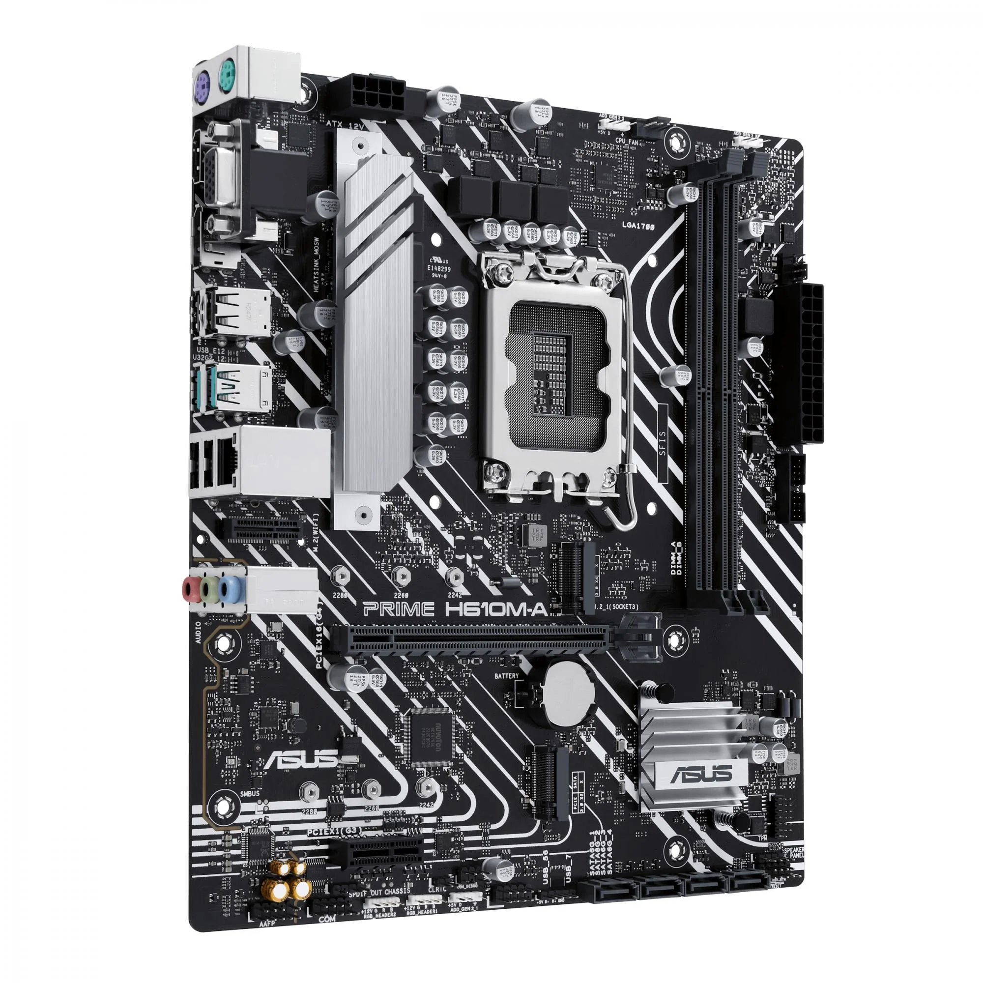 ASUS PRIME H610M-A-CSM (mATX. H610. LGA 1700. DDR5)