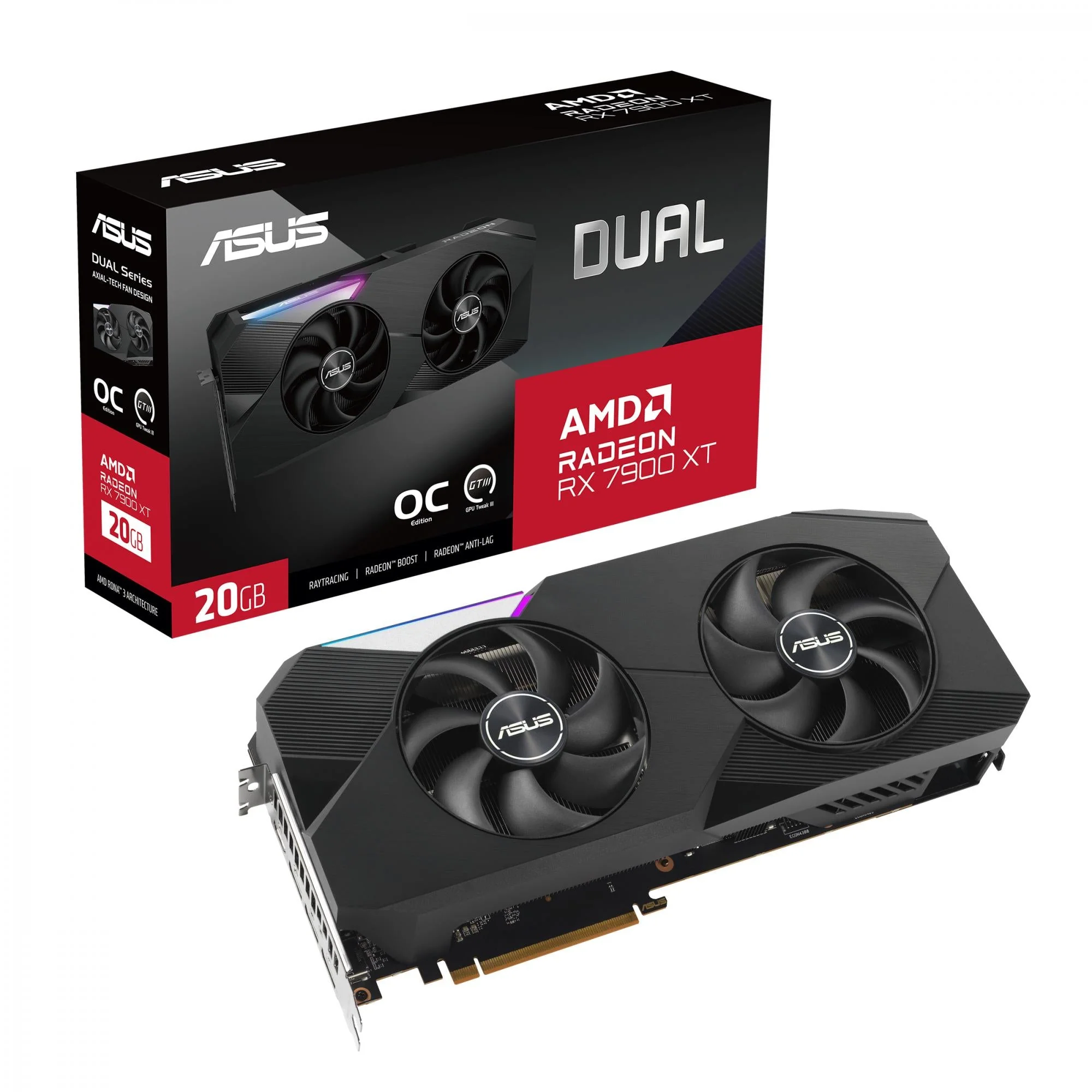 ASUS Radeon RX 7900 XT 20GB GDDR6 DUAL OC