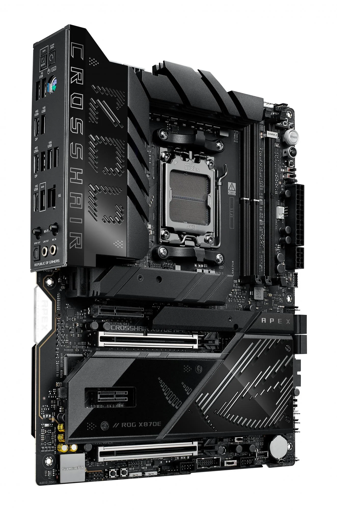 ASUS ROG CROSSHAIR X870E APEX (ATX. X870E. AM5. DDR5)